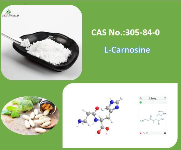 Anti-Oxidize Raw Material L-Carnosine Powder