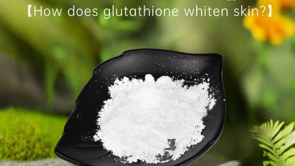 How does glutathione whiten and remove freckles?