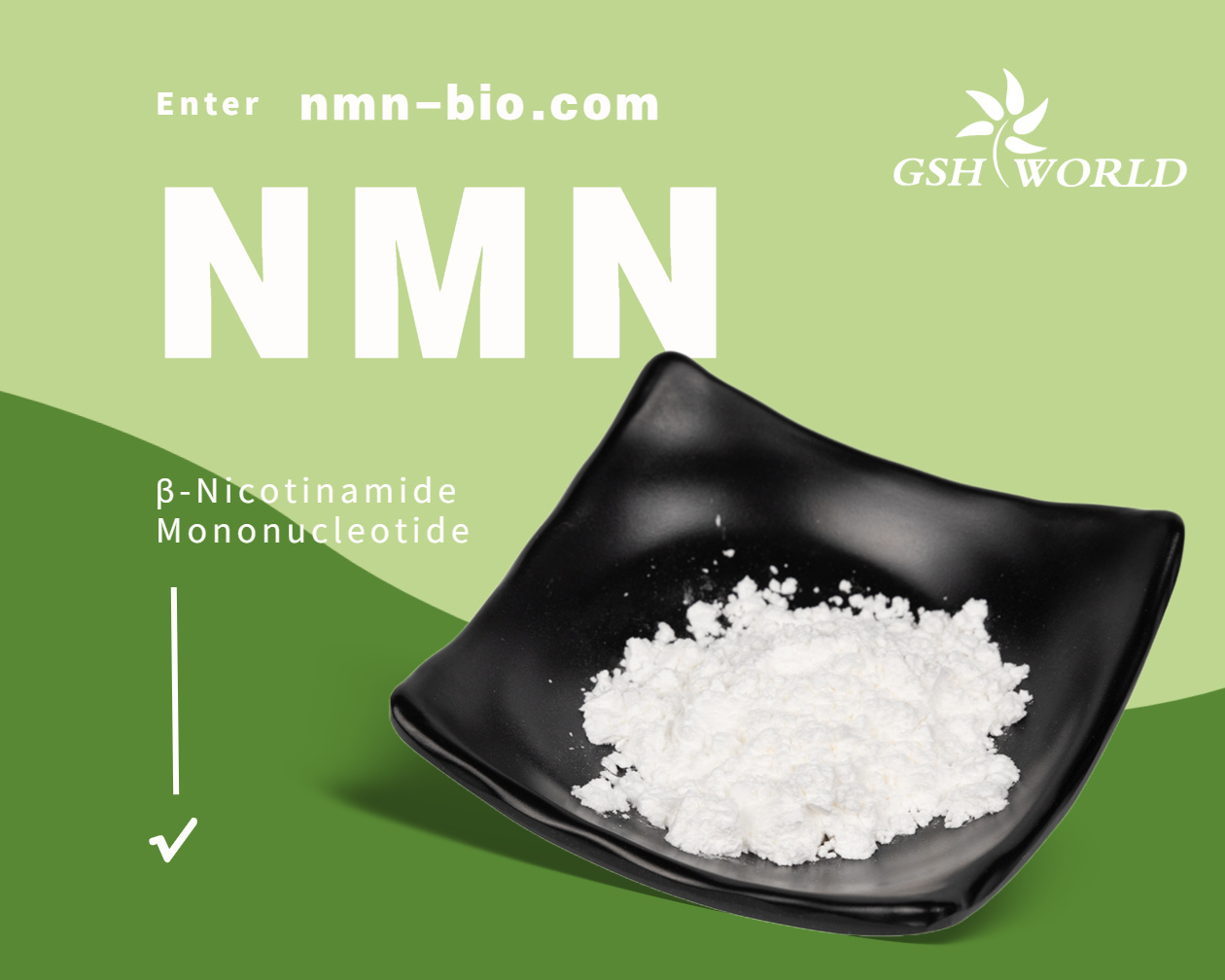 Anti-Aging Nmn β -Nicotinamide Mononucleotide with Top Quality 1094-61-7 Nmn