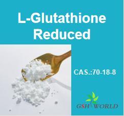 Food Grade Gsh L-Glutathione Reduced Powder CAS 70-18-8 suppliers & manufacturers in China