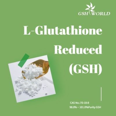 Skin Whitening Anti-Aging Glutathione Reduced Raw Material Bulk Powder