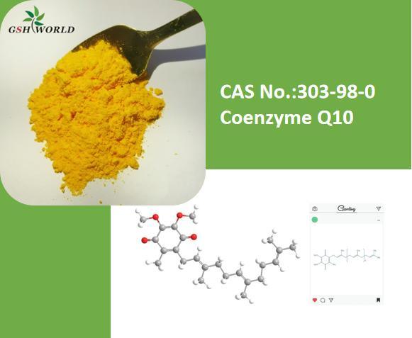 Hot Pupular Multi-Function Ingredient for Cosmetic and Healthcare Product Coenzyme Q10 suppliers & manufacturers in China