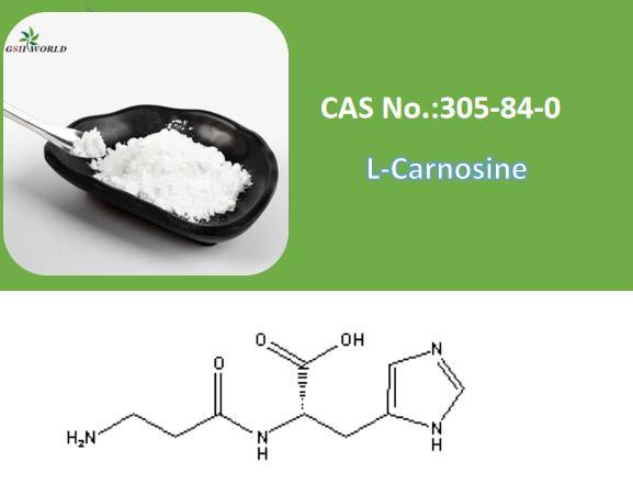 L-Carnosine Powder Raw Material From Factory 305-84-0