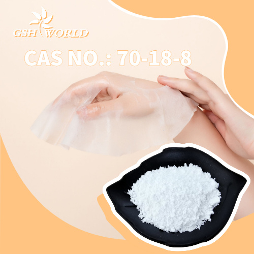 Cosmetic Grade Raw Material L-Glutathione Reduced Powder CAS 70-18-8