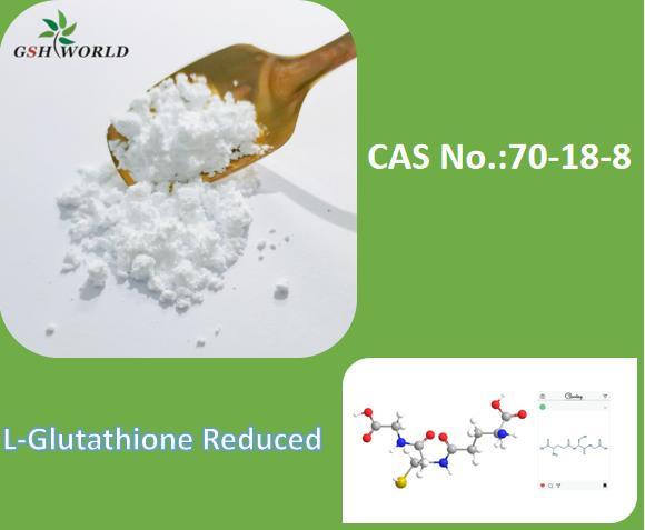 Factory Wholesale Glutathione Reduced Powder 70-18-8 suppliers & manufacturers in China