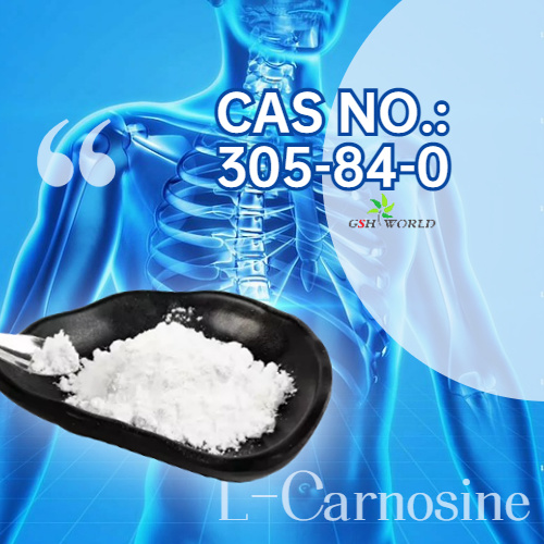 Best Quality Cosmetic Carnosine CAS 305-84-0 98% L-Carnosine Powder suppliers & manufacturers in China