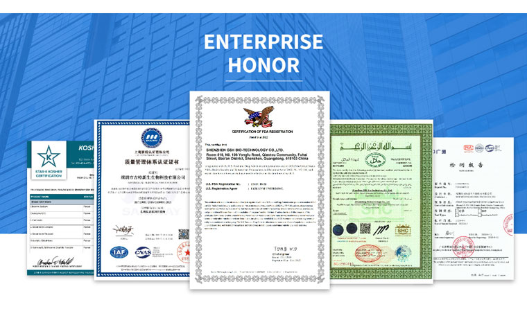 Company product certificate