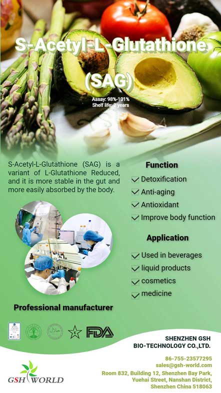 Unlocking the Potential of Factory-Supplied 98% S-Acetyl-L-Glutathione Powder