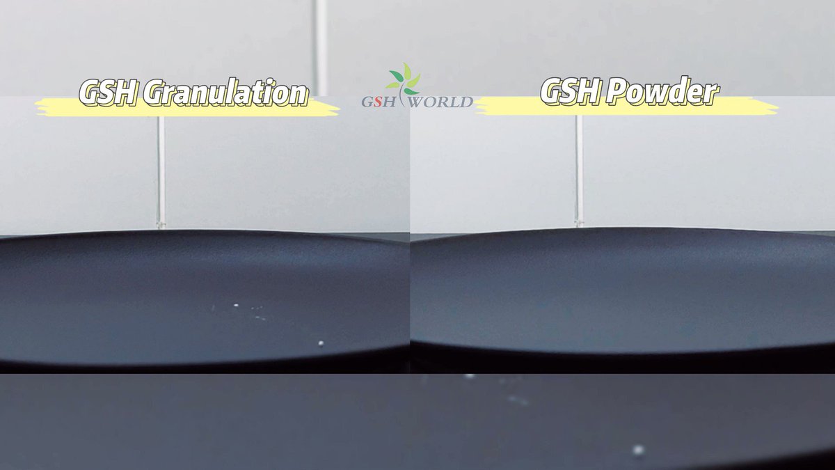 Glutathione Granules VS Glutathione Powder