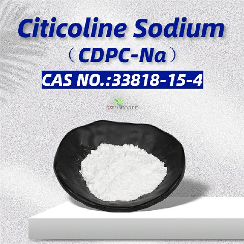 Citicoline sodium as a brain metabolic activator