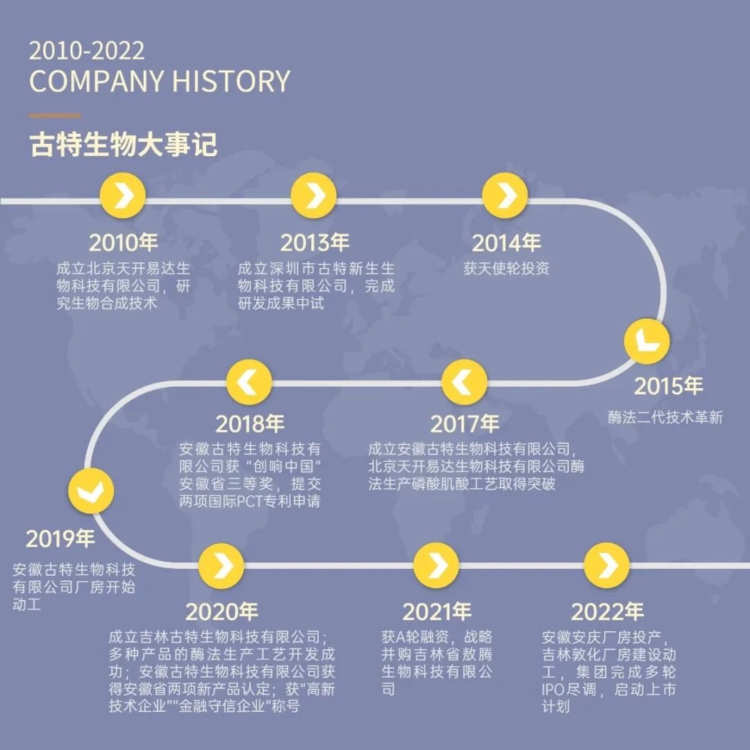 COMPANY HISTORY GSH BIO-TECH