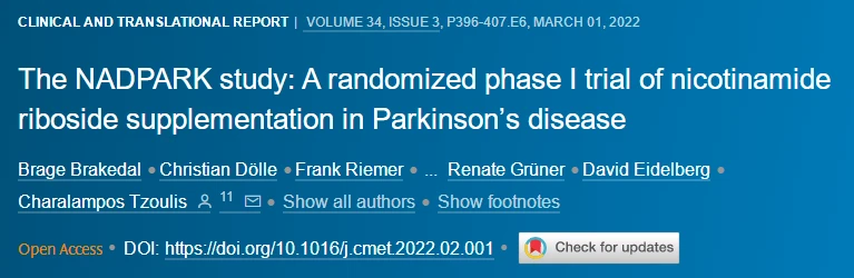 NMN Is Expected To Treat PD