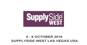 We will exhibit GSH WORLD Glutathione at the SupplySide West 2016