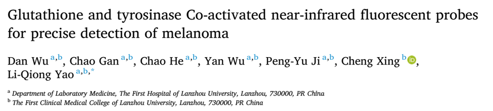 Innovative mechanism of synergistic activation of glutathione and tyrosinase in melanoma diagnosis